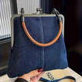 Denim Leather Bag