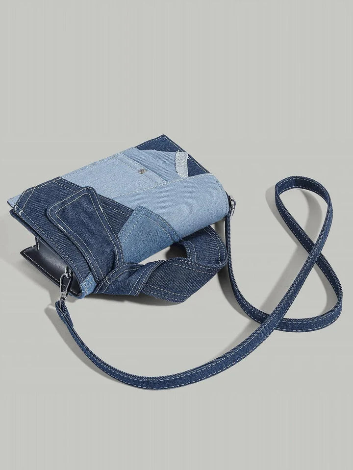 Indie – Mini Denim Crossbody Bag for Women