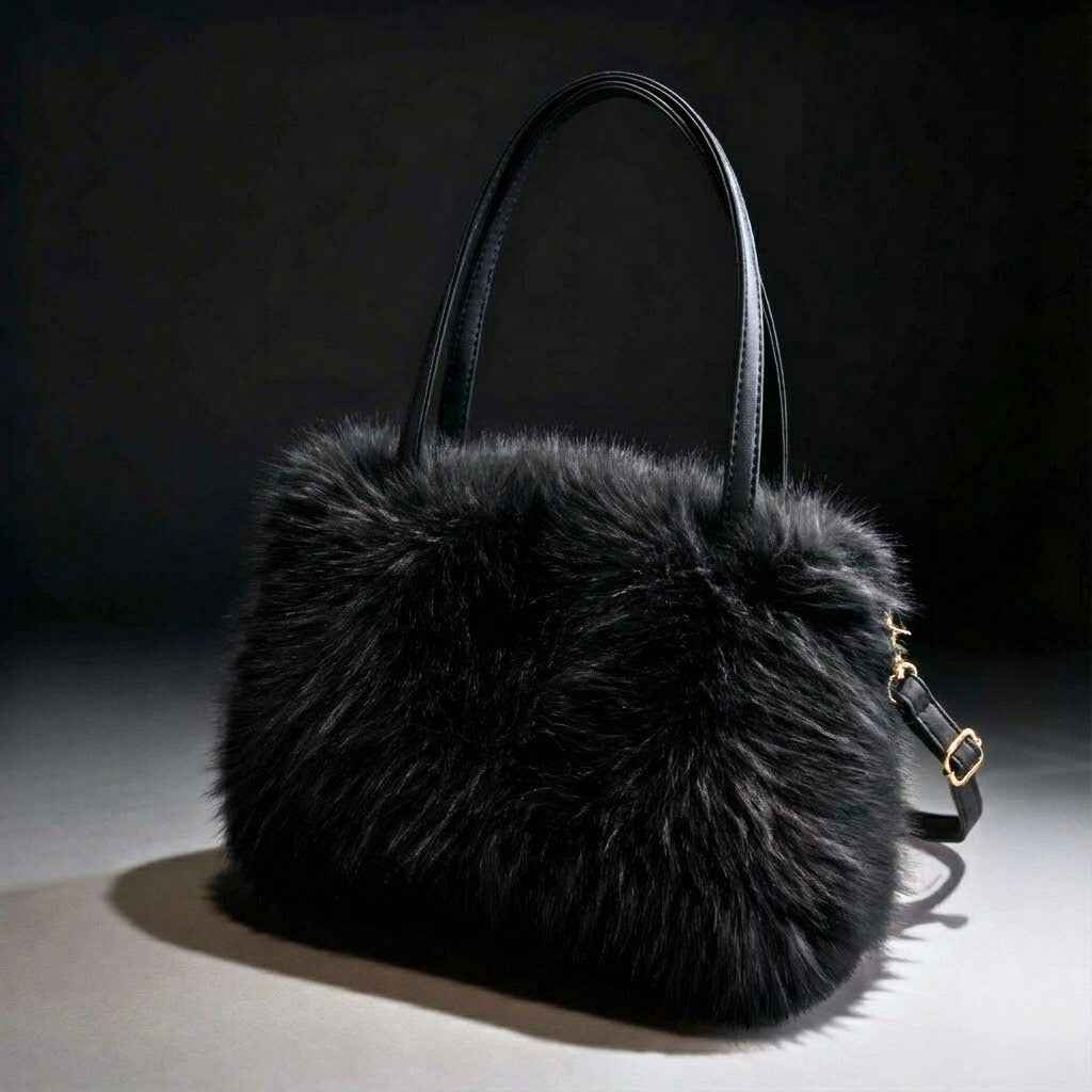 Luxury Siberian Fur Handbag