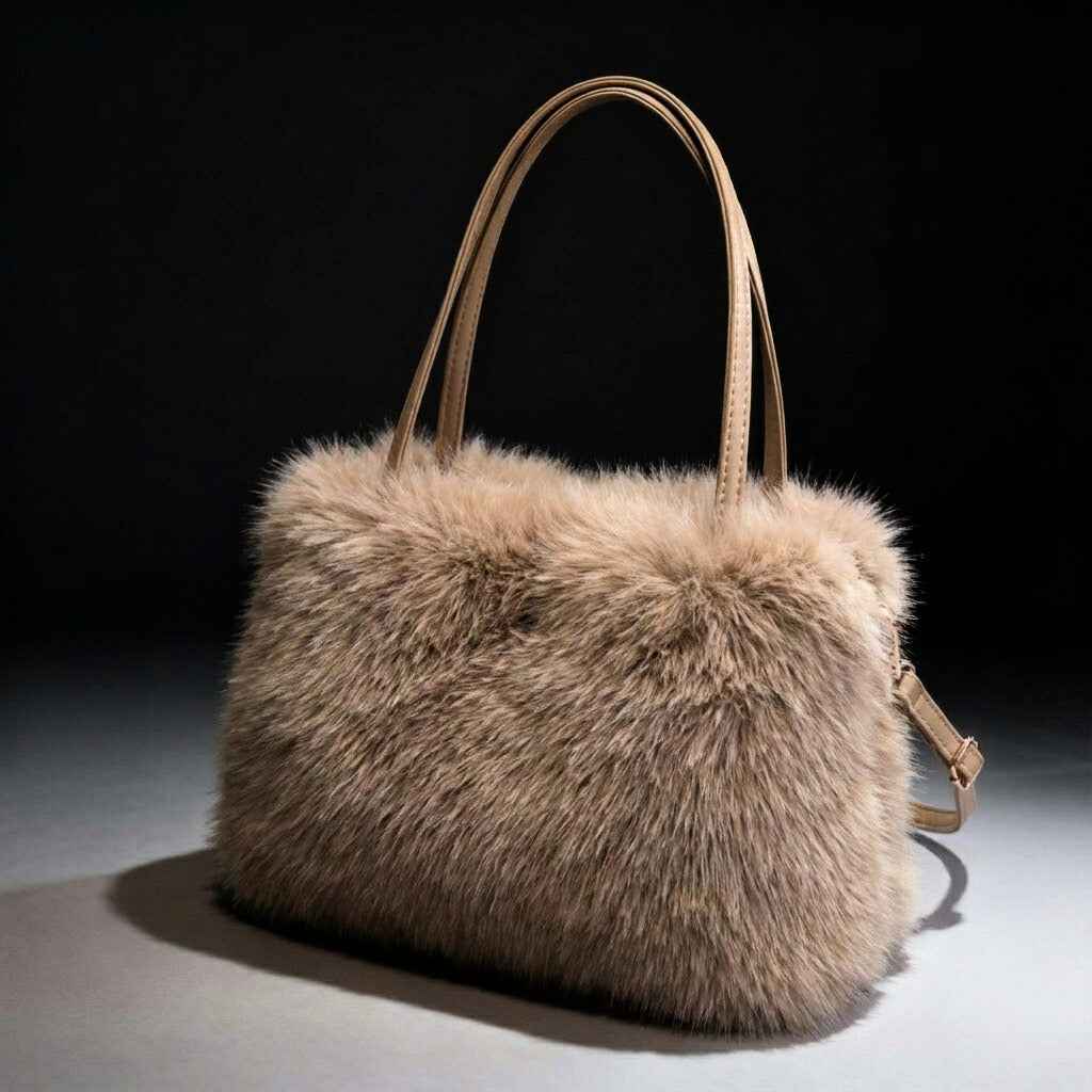 Luxury Siberian Fur Handbag