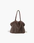 Tote Bag with a soft texture and chain strap
